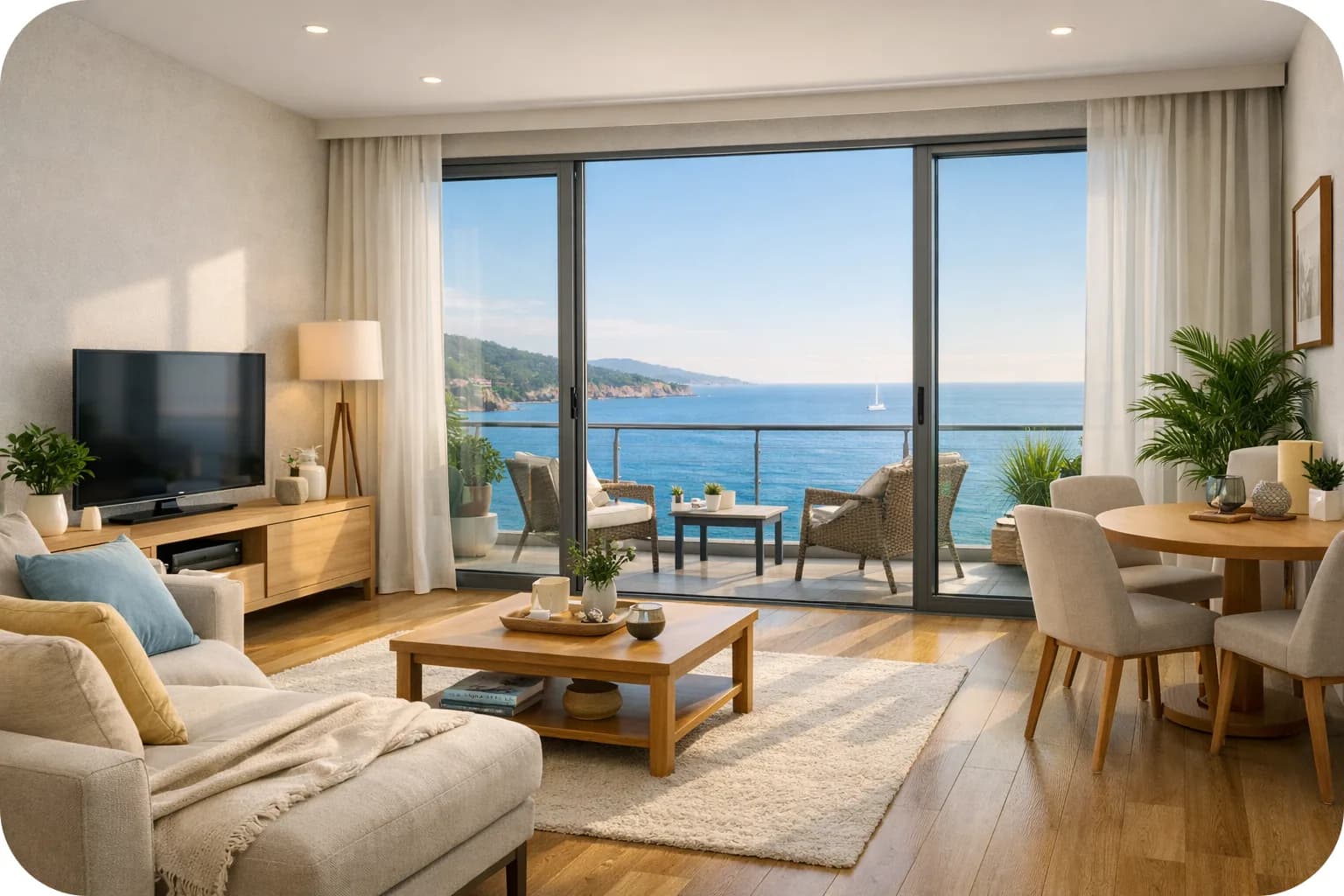 Sinop Sahile Yakın Deniz Manzaralı 1+1 Günlük Kiralık Ev