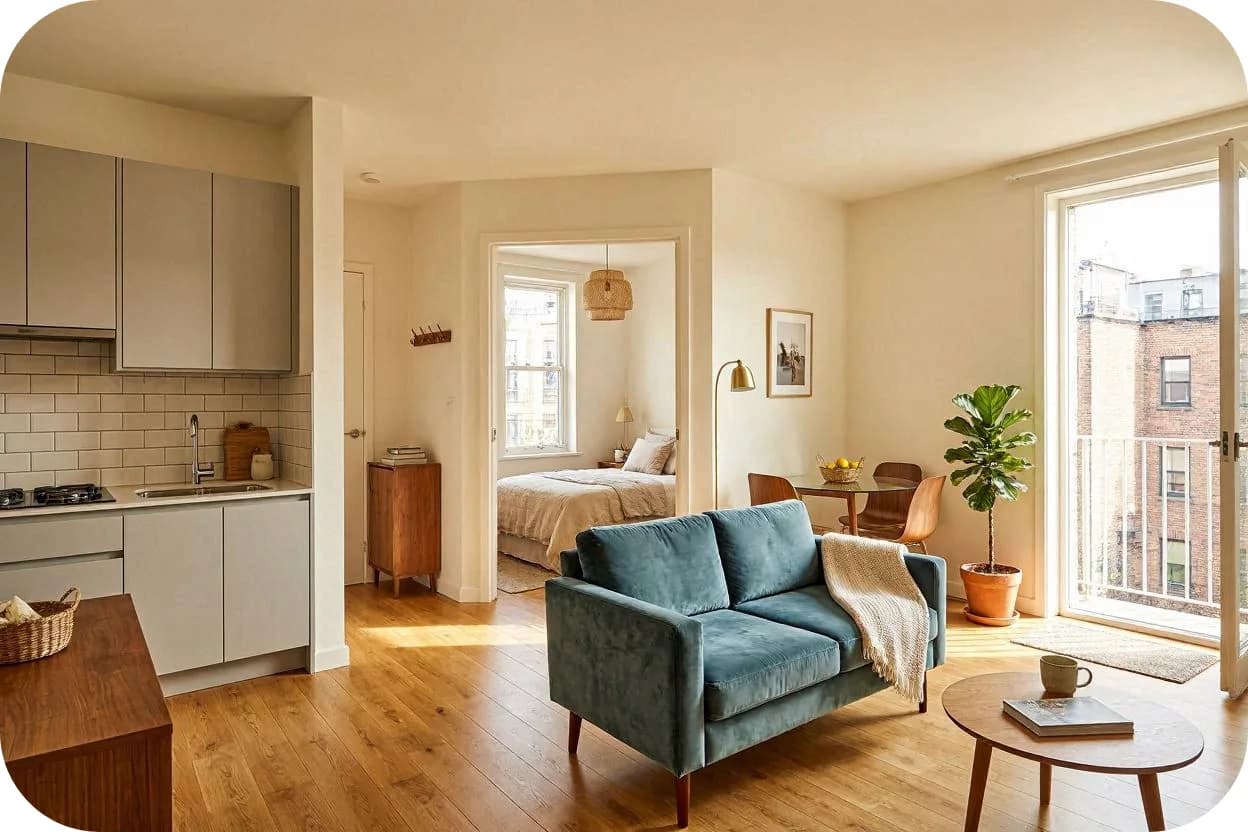 Bartın Merkezde Irmak Manzaralı 1+1 Günlük Kiralık Ev