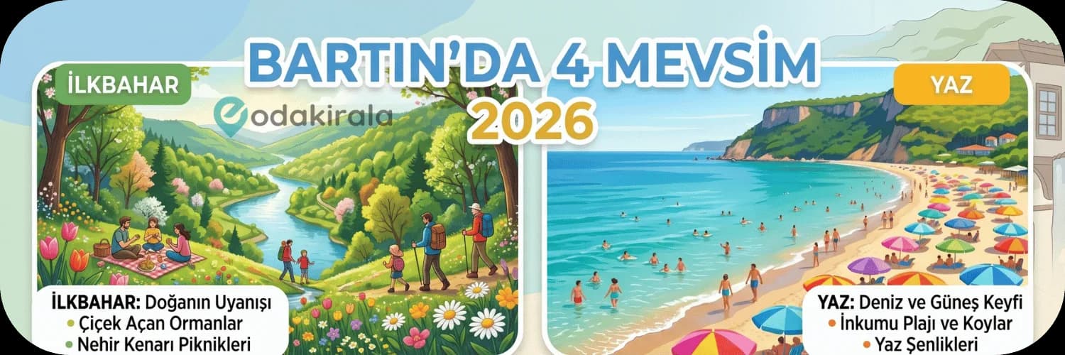 Bartın'da 4 Mevsim 2026 | Hangi Aylarda Ne Yapılır? Rehber