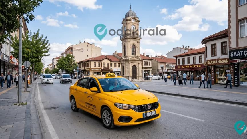 Çorum Taksi 7/24 | Şehir İçi ve Şehir Dışı Ulaşım