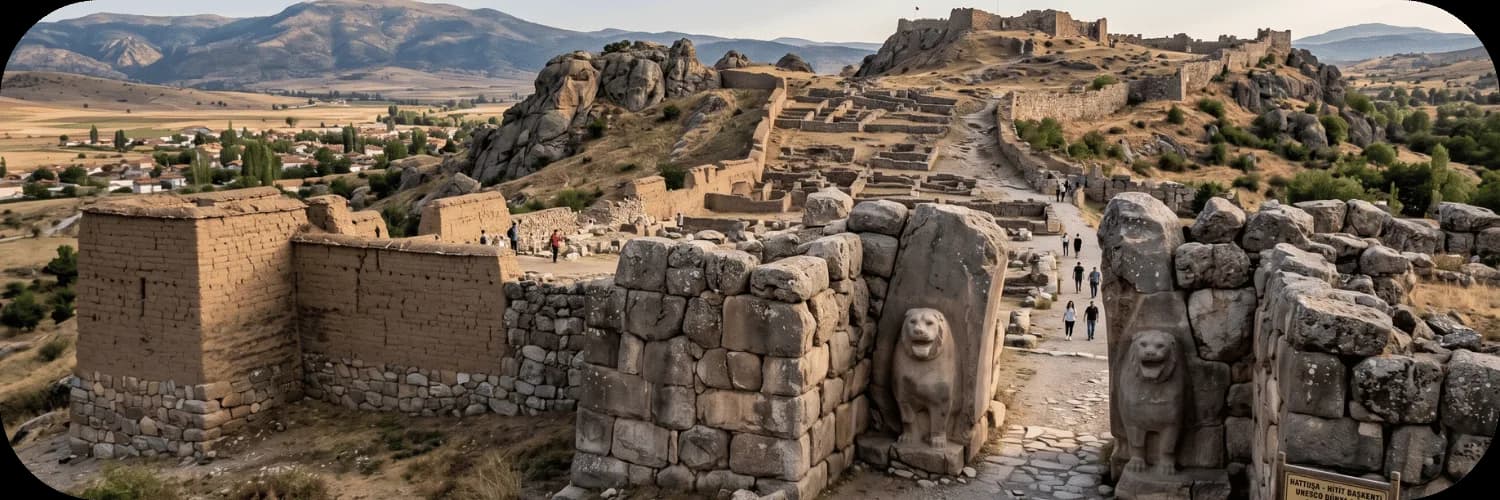 Hattuşa Hitit Başkenti Rehberi - UNESCO ve Çorum'dan Tur
