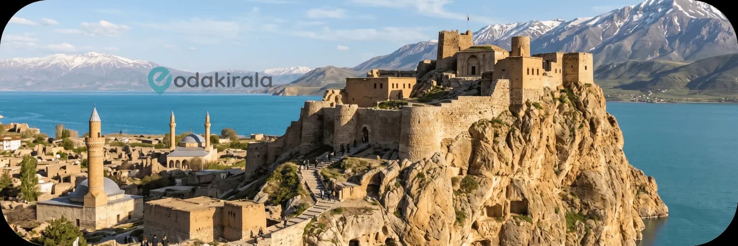 Van Kalesi (Tuşpa) Detaylı Rehberi 2026 : Urartu Başkentinin 2 800 Yıllık Hikayesi