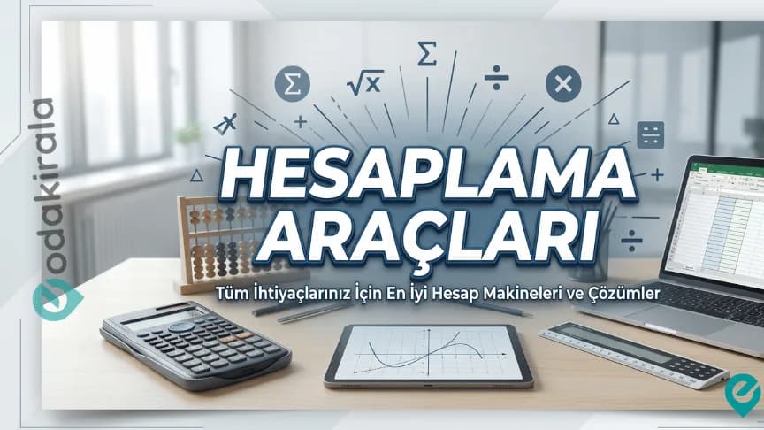 E Odakirala Hesaplama Araçları : Ücretsiz Finansal ve Emlak Hesaplayıcıları