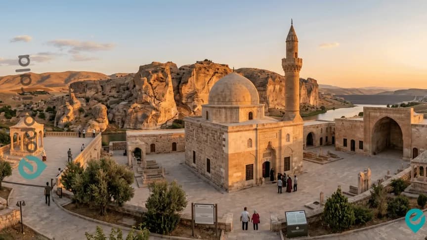 İmam Abdullah Türbesi : Hasankeyf'ten Yeni Yerine Taşınan Anadolu Anıtı