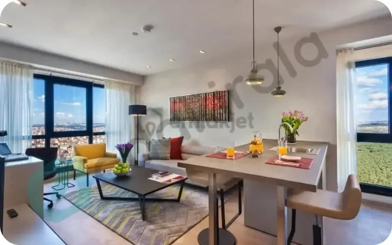 İstanbul Ümraniye 1+1 Eşyalı Günlük Kiralık Ev