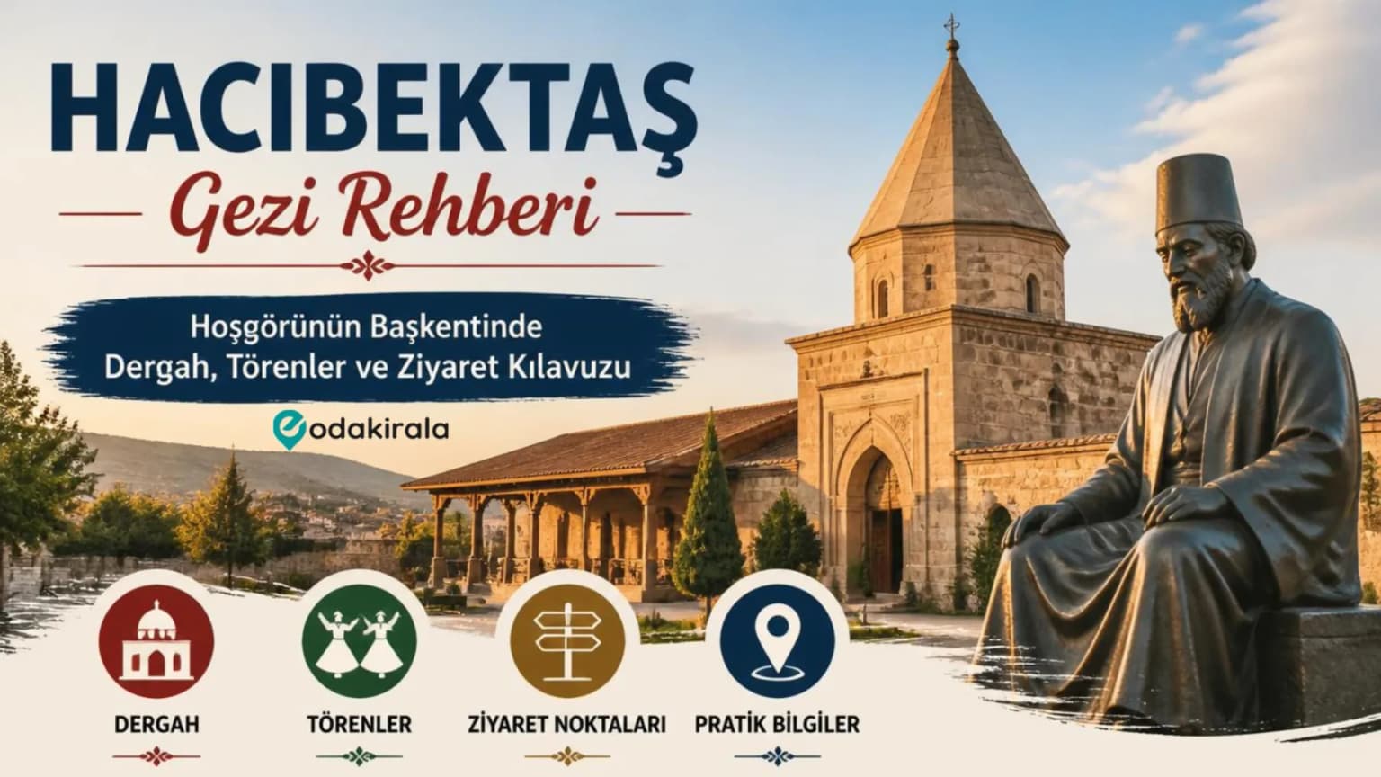 Hacıbektaş Gezi Rehberi : Hoşgörünün Başkentinde Dergah, Törenler ve Ziyaret Kılavuzu