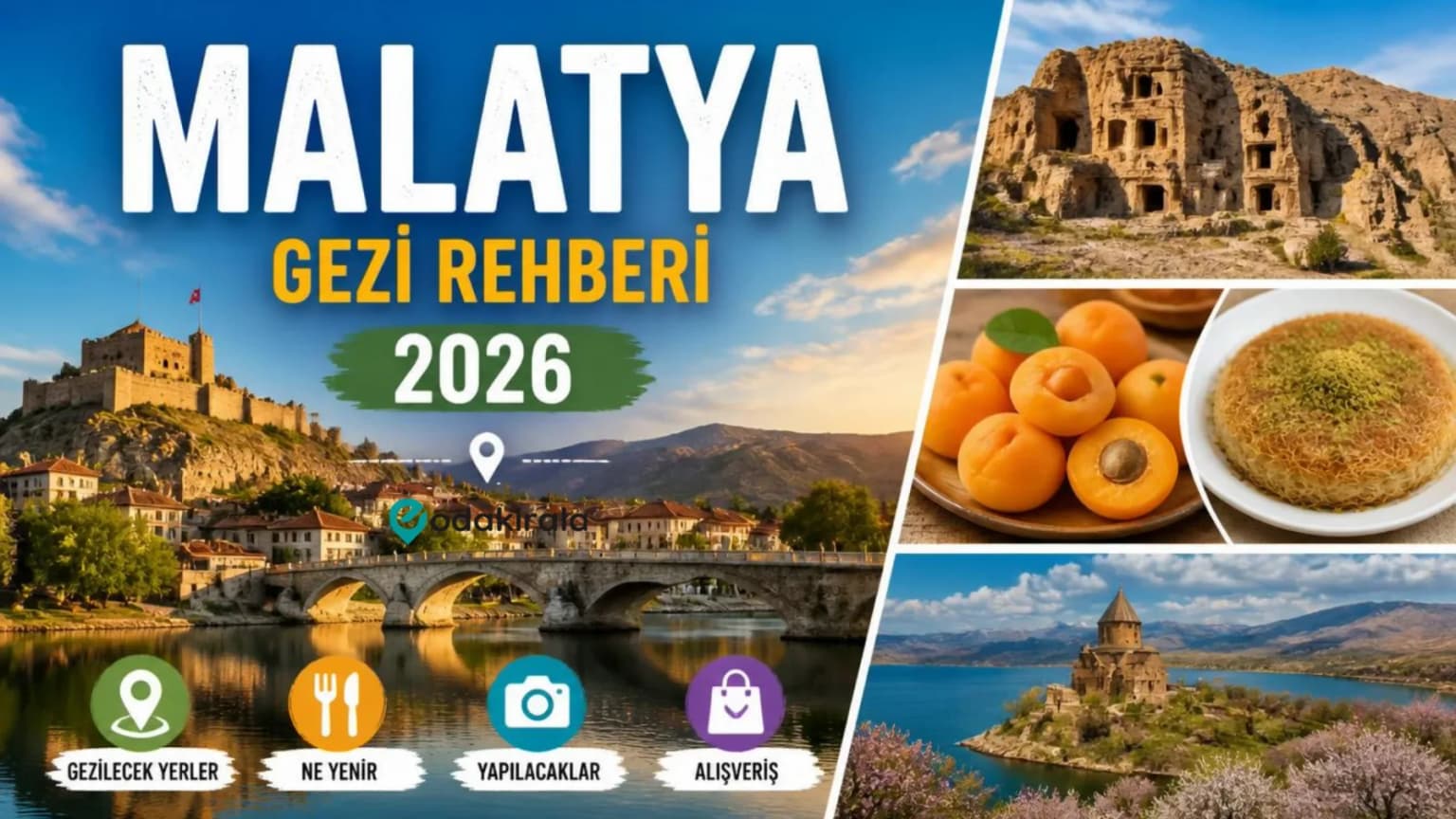 Malatya Gezi Rehberi 2026 | Gezilecek Yerler, Ne Yenir ve Yapılacaklar