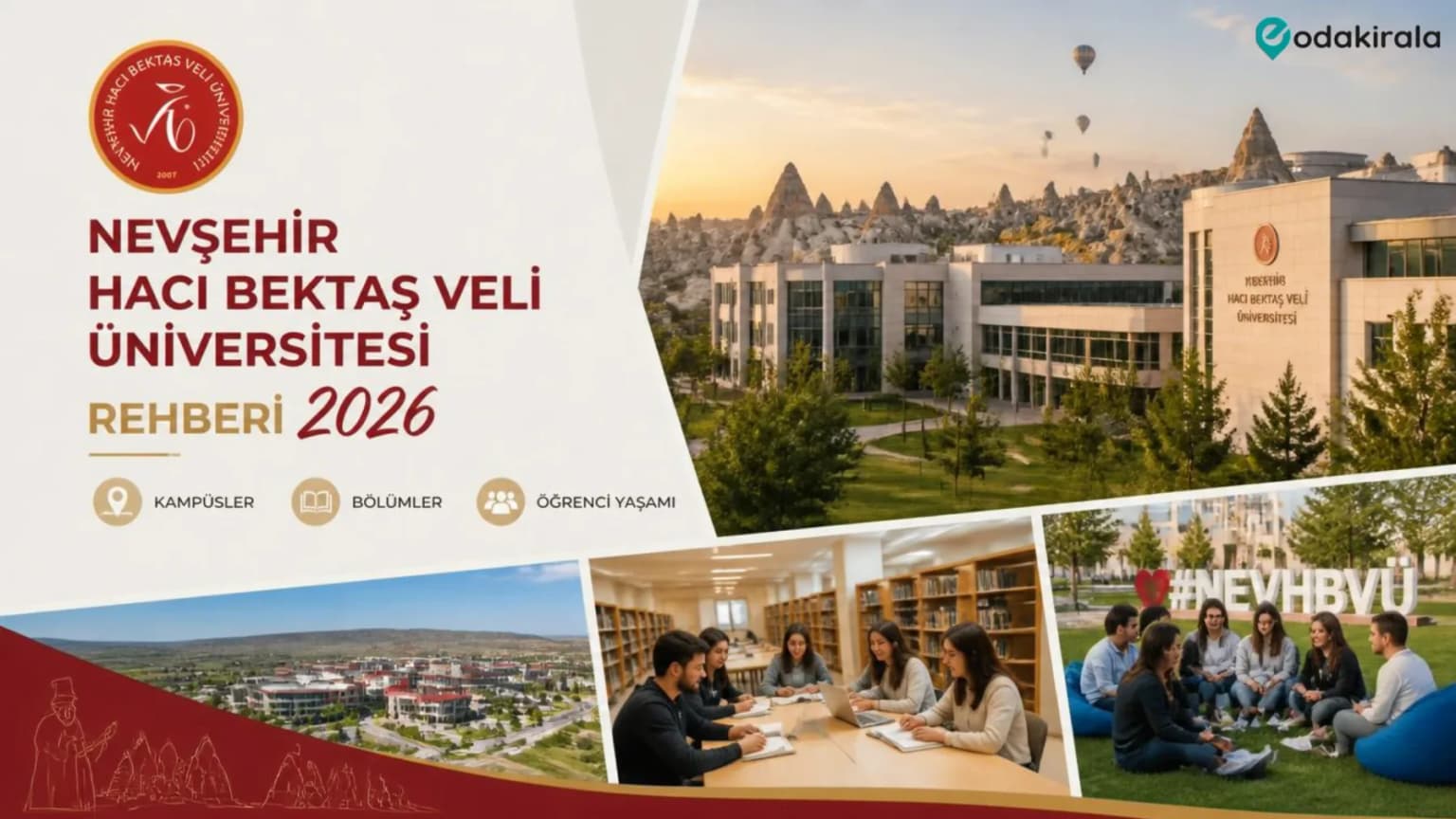 Nevşehir Hacı Bektaş Veli Üniversitesi Rehberi 2026: Kampüsler, Bölümler ve Öğrenci Yaşamı