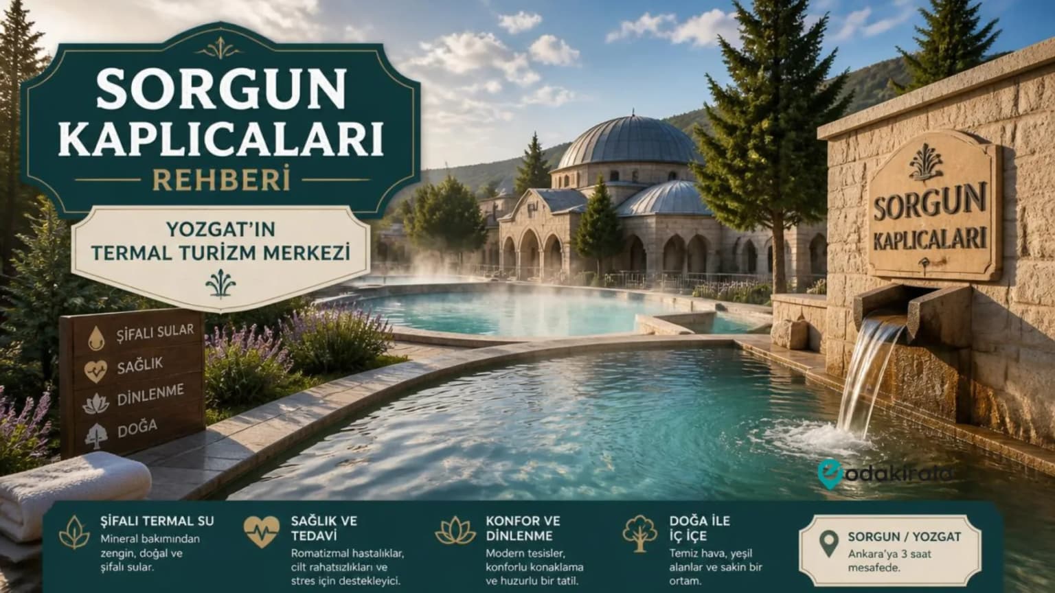 Sorgun Kaplıcaları Rehberi : Yozgat'ın Termal Turizm Merkezi