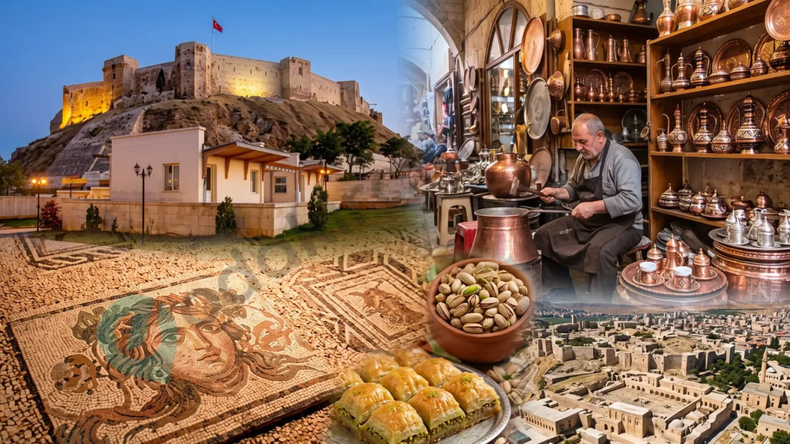 Gaziantep Gezilecek Yerler : Zeugma'dan Kale Çarşılarına Tam Rehber