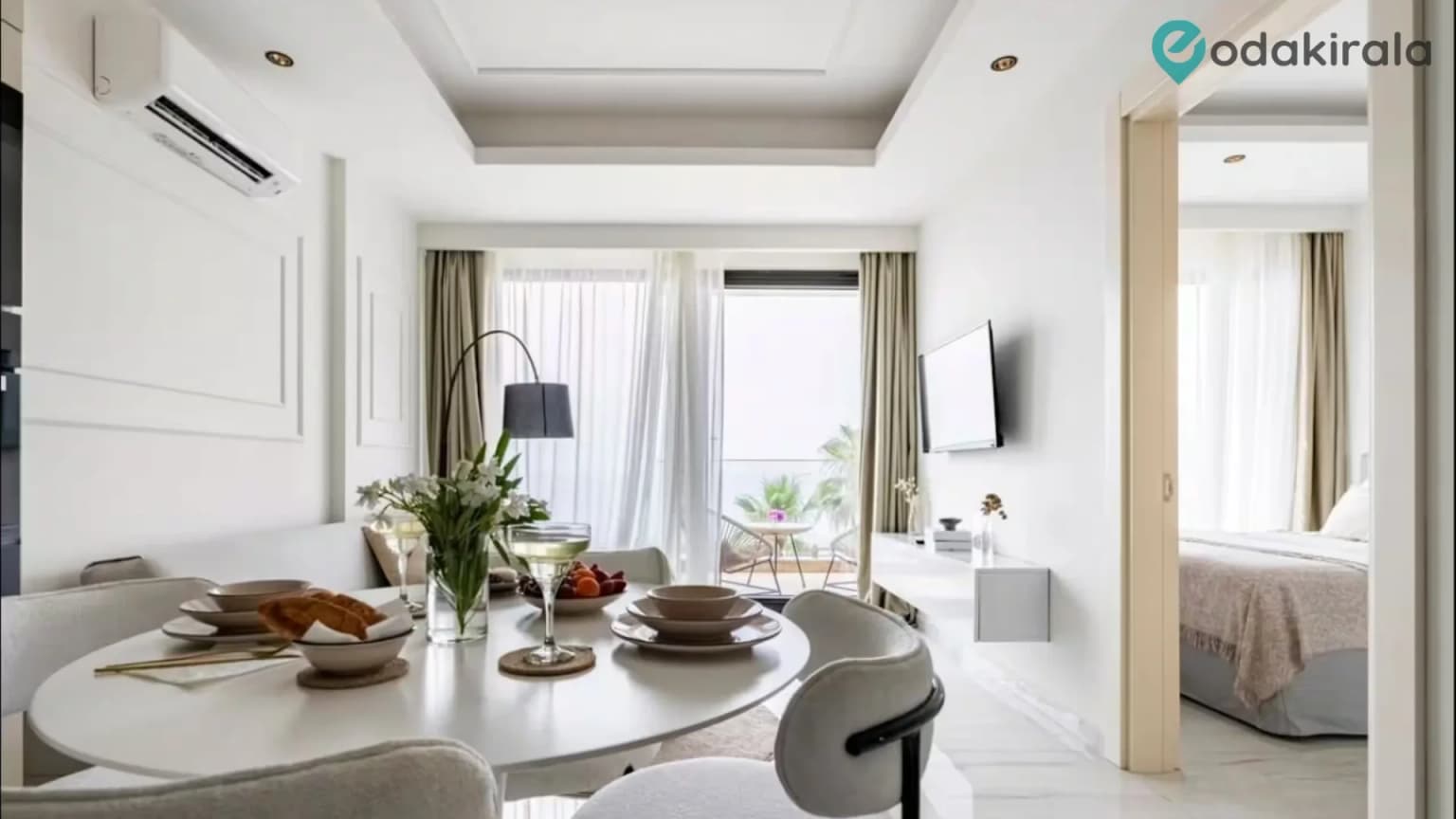 Alanya Kleopatra Plajı'na Yakın 1+1 Günlük Kiralık Ev