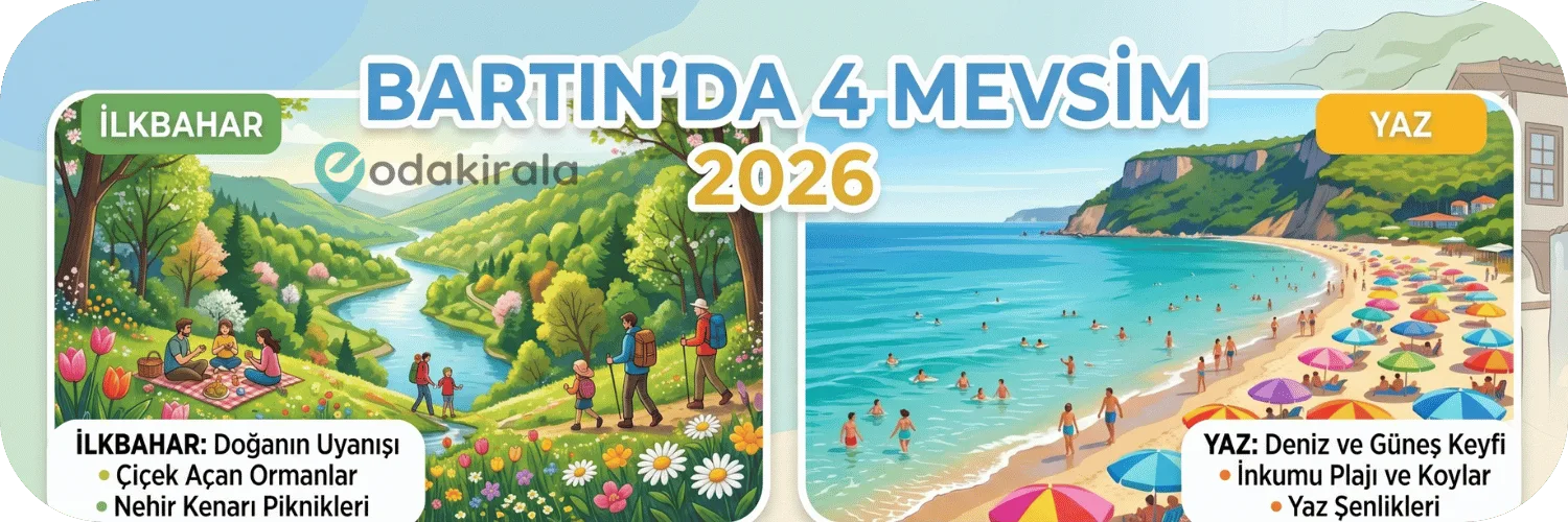 Bartın'da 4 Mevsim 2026 | Hangi Aylarda Ne Yapılır? Rehber